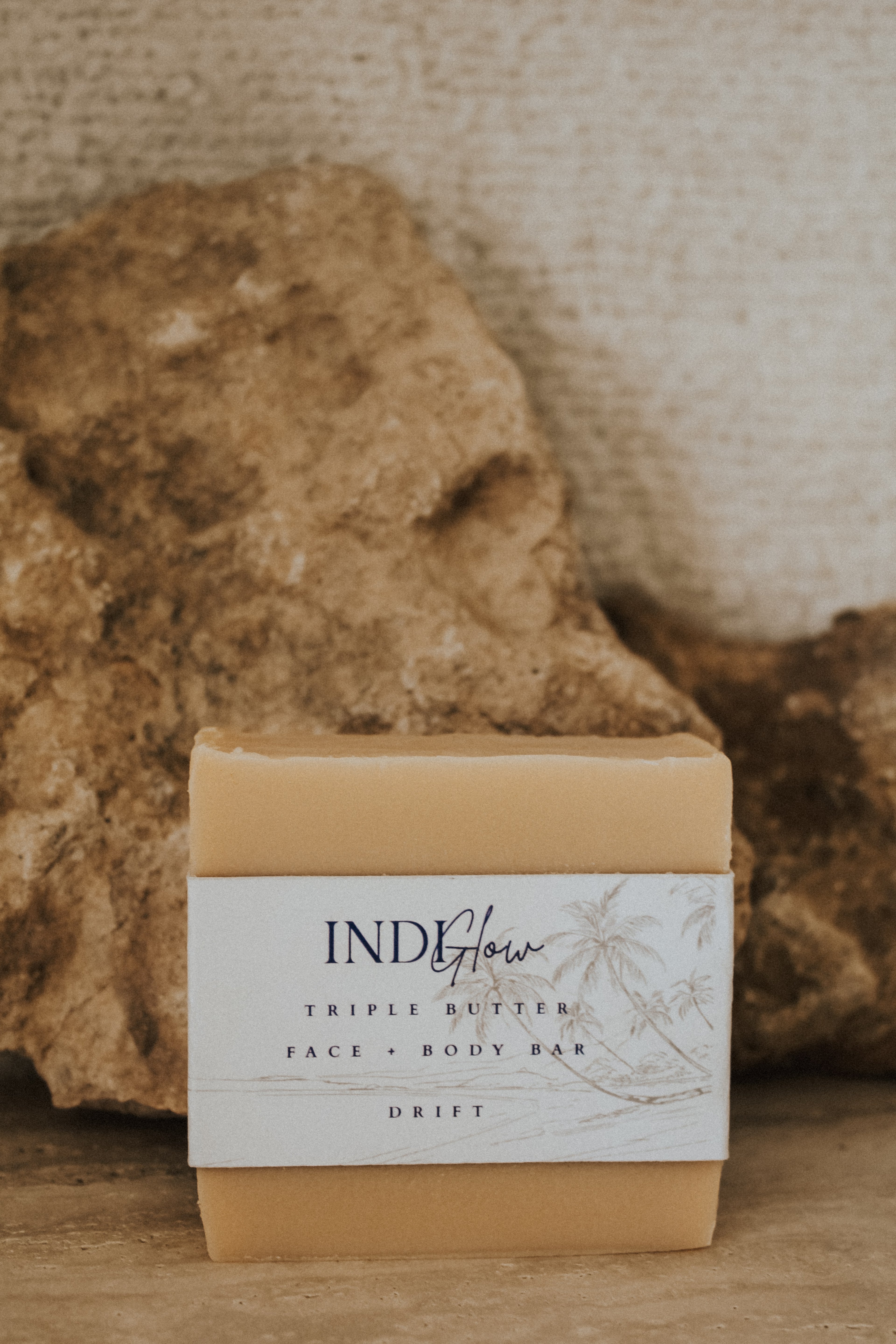 Triple butter soap