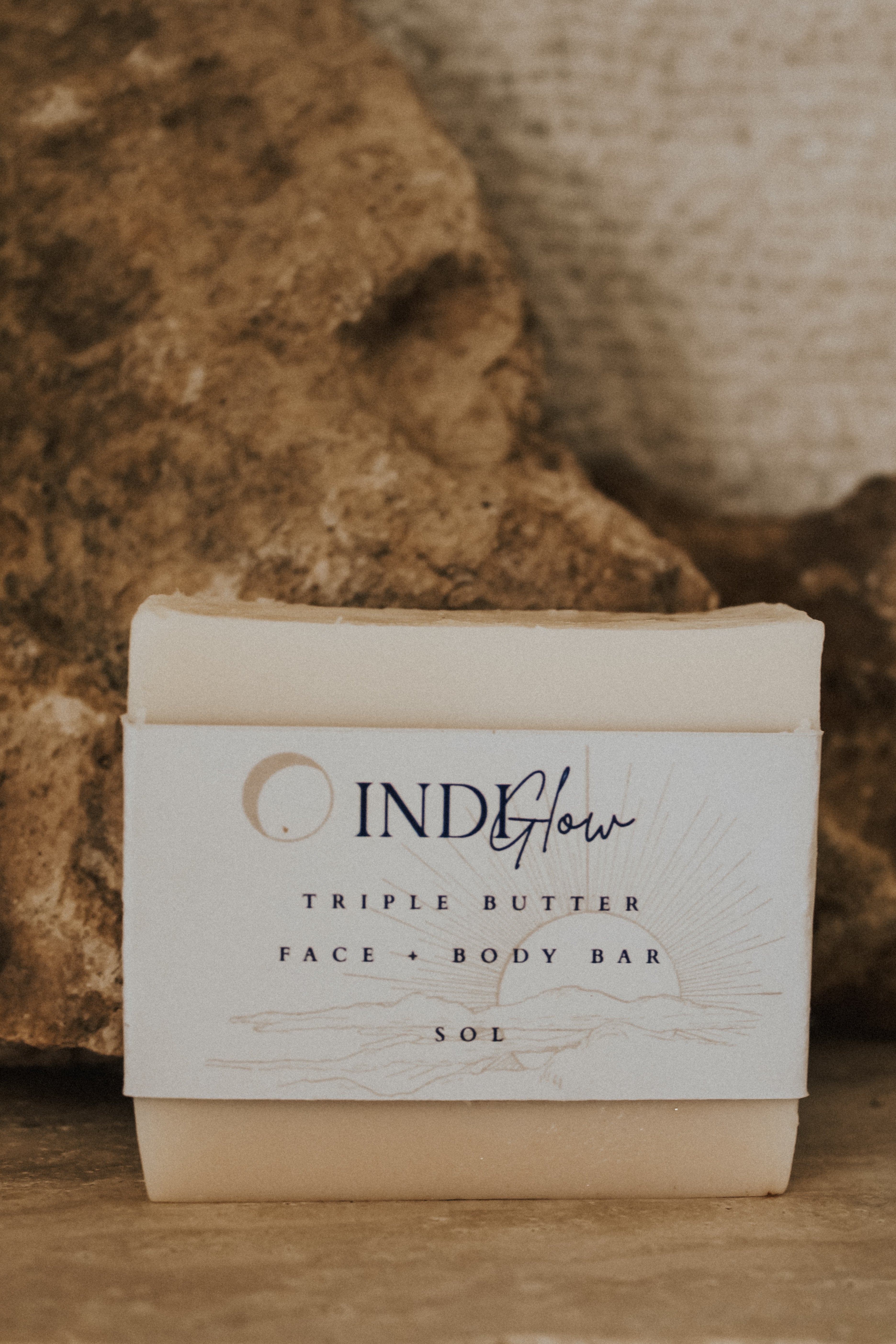 Triple butter soap